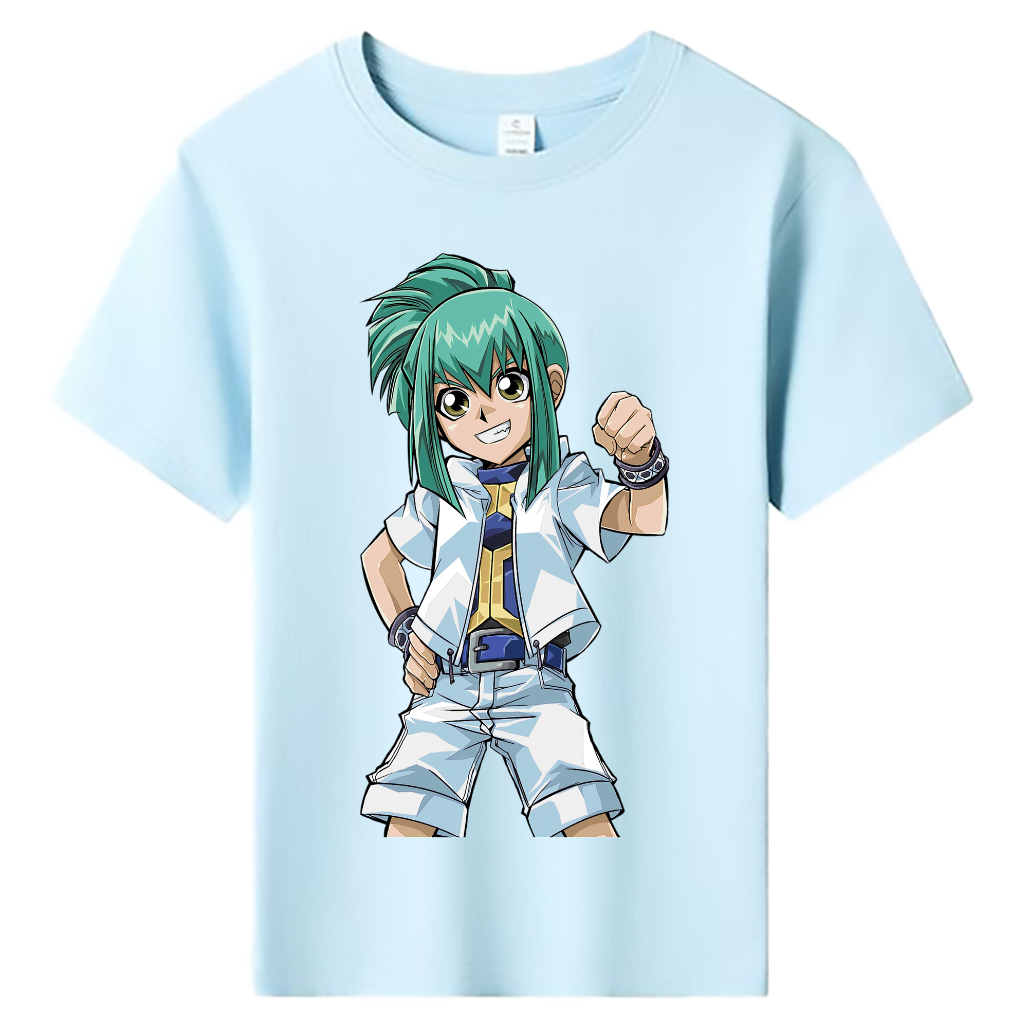 （画像用） 遊☆戯☆王 Yu-Gi-Oh! 綿100％キッズTシャツ（フロントプリント）